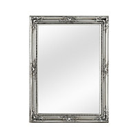 Interiors by Premier Classic Silver Finish Wall Mirror