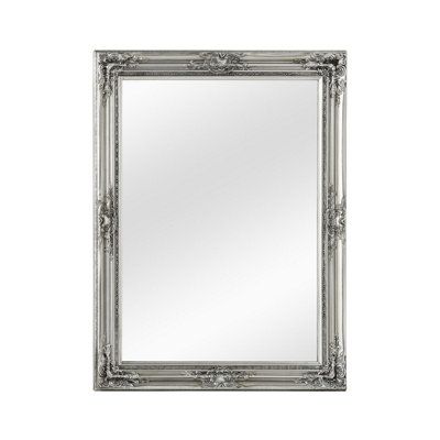 Interiors by Premier Classic Silver Finish Wall Mirror