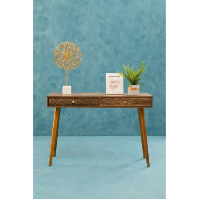 Interiors By Premier Console Table, Easy To Maintain Display Table, Versatile Wooden Table, Urban And Modern Style Storage Table