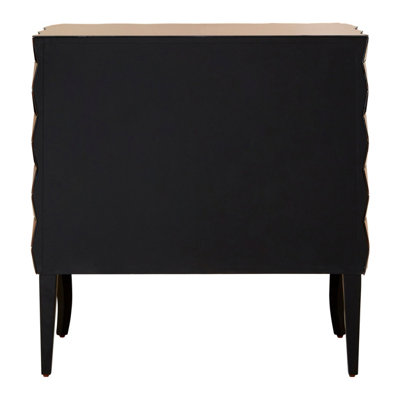 Interiors by Premier Contemporary Copper Finish Cabinet, Versatile Bedside Cabinet, Elegant And Functional Storage Cabinet
