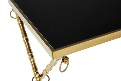 Interiors by Premier Contemporary Design Set Of 2 Nesting Tables, Versatile Side Tables, Elegant And Functional Square Tables