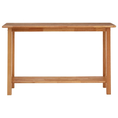 Interiors by Premier Contemporary Rectangular Console Table, Natural Wood Console Table, Modern Wood Hallway Console Table