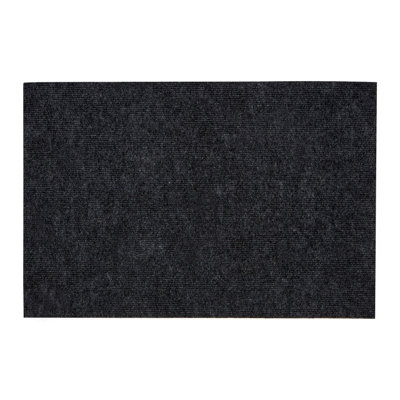 Interiors by Premier Dark Grey Doormat