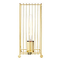 Interiors by Premier Deco Gold Finish Table Lamp