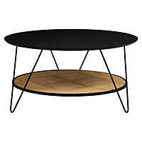 Interiors by Premier Depok Coffee Table with Hairpin Legs
