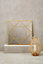 Interiors by Premier Descartes Gold Frame Wall Mirror