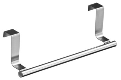 Interiors By Premier Durable Over Door Small Rail, Versatile Rust Proof Hanging Rail, Light Weight Slim Design Towel Hanging Rail