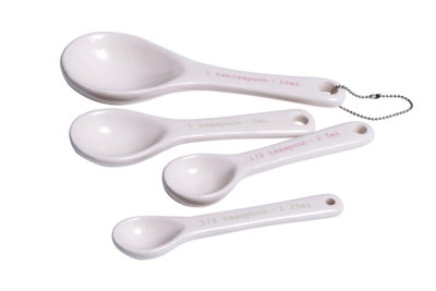 Interiors By Premier Durable Set Of 4 Measuring Spoons, Precised Measuring Spoons For Efficient Baking, Charming Design Spoon