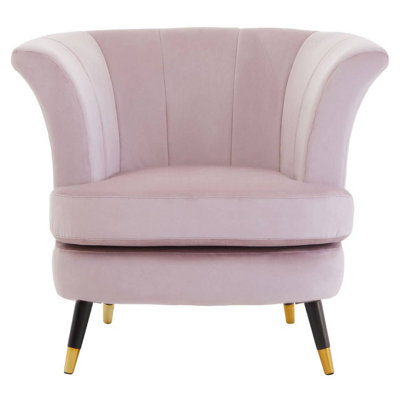 Dusty discount pink armchair