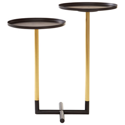 Interiors By Premier Elegant Duplex Side Table, Versatile Bedside Table ...