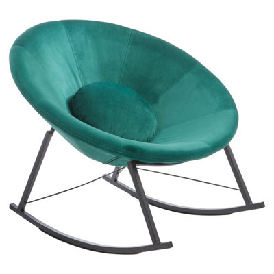 Interiors by Premier Elegant Green Rocking Chair For Sitting Room ...