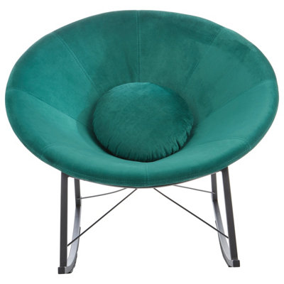 Interiors by Premier Elegant Green Rocking Chair For Sitting Room ...