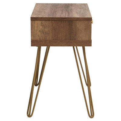 Interiors By Premier Elegant One Draw Side Table, Functional Side Table By Couch, Versatile Small Lounge Table, Compact Table