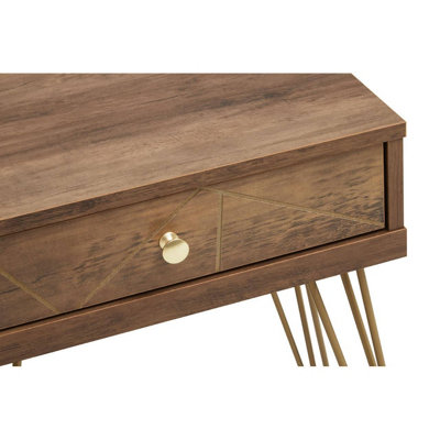 Interiors By Premier Elegant One Draw Side Table, Functional Side Table By Couch, Versatile Small Lounge Table, Compact Table