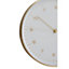 Interiors by Premier Elko Gold / White Finish Wall Clock