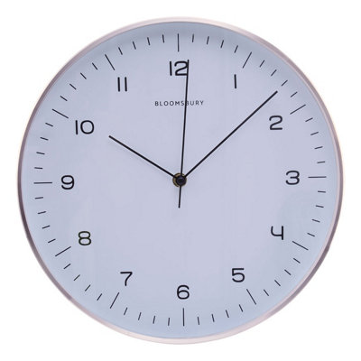 Interiors by Premier Elko Round Copper Finish Wall Clock