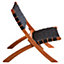 Interiors by Premier Emilo Woven Chair, Long Lasting Wood Woven Chair, Easy Cleaning Woven chair