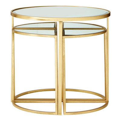 Interiors by Premier Farran Set of Five Champagne Tables