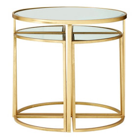 Interiors by Premier Farran Set of Five Champagne Tables