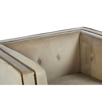Interiors by Premier Ferris Mink Velvet Chair