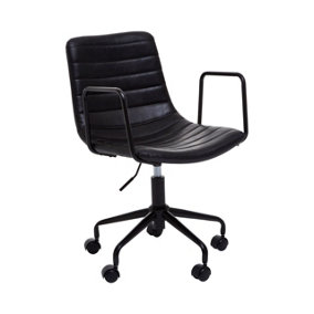 Interiors by Premier Forbes Black Home Office Chair