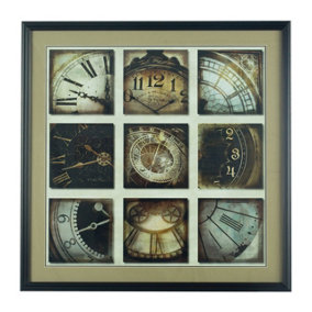 Interiors by Premier Framed Time Has Come Wall Art