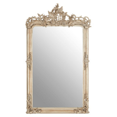 Interiors by Premier Gilda Silver Wall Mirror