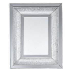 Interiors by Premier Glass Mosaic Wall Mirror, Antique wall Mirror with Bevelled Edges, Modern Wall Mirror For Living Room