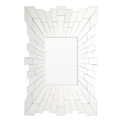 Interiors by Premier Glitzy Rectangular Wall Mirror