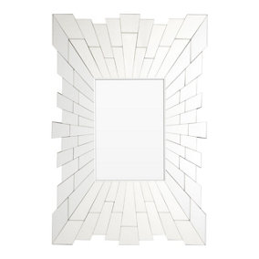 Interiors by Premier Glitzy Rectangular Wall Mirror
