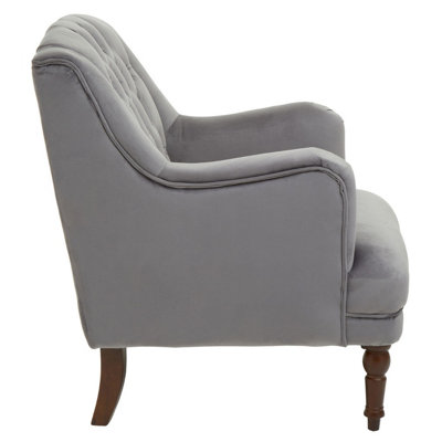 Comfy grey deals armchair