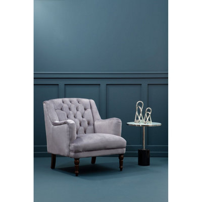 Grey deals comfy armchair