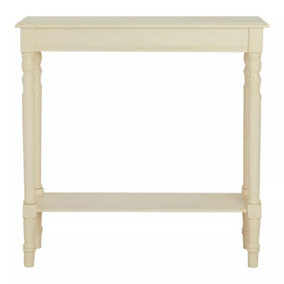 Interiors by Premier Heritage Antique White Console Table