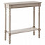 Interiors by Premier Heritage Vintage Grey Console Table