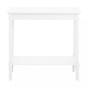 Interiors by Premier Heritage White Rectangular Console Table
