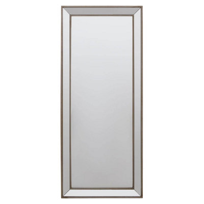 Interiors by Premier Holmes Small Champagne Wall Mirror