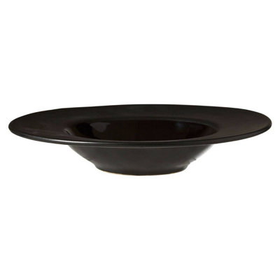 Interiors by Premier Hygge Black Pasta Bowl