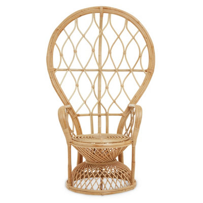 Interiors by Premier Java Natural Rattan Curved Chair