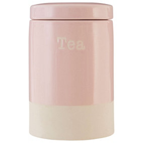 Interiors by Premier Jura Pink Tea Canister - Single Canister