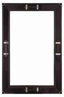 Interiors by Premier Kensington Townhouse Leather Frame Mirror