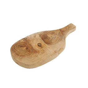 Interiors by Premier Kora Small Olive Wood Serving Board