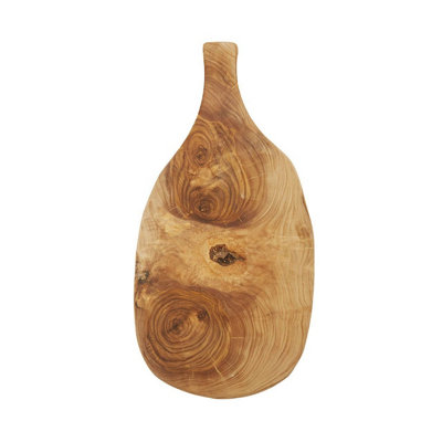 Interiors by Premier Kora Small Olive Wood Serving Board