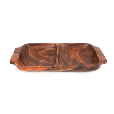 Interiors by Premier Kora Two Section Serving Dish with Handles