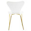 Interiors by Premier Laila Dining Chair with White Seat