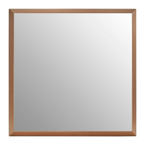 Interiors by Premier Large Square Gold Finish Wall Mirror