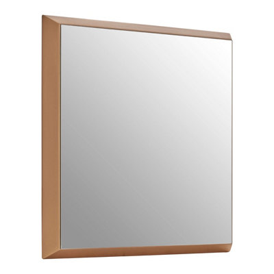Interiors by Premier Large Square Gold Finish Wall Mirror