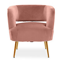 Interiors by Premier Larissa Pink Chair