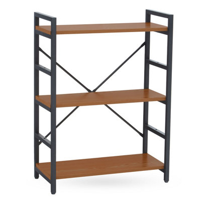 Interiors by Premier Laxton 3 Tier Red Pomelo Shelf Unit