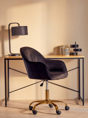Interiors by Premier Laxton Light Yellow Desk