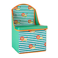 Interiors by Premier Lion Design Kids Storage Seat, Easy to Maintain Children Bedroom Seat, Adjustable Playroom Seat